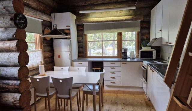 Kieruka C | Cozy Log Cabin | Sauna & Fireplace in Ruka