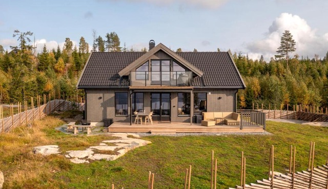 Kollen · Panoramautsikt · 4 dobbeltrom · 30 min OSL in Hurdal Municipality