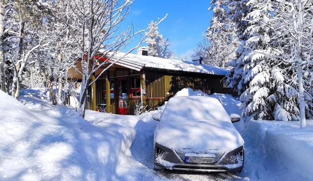 Koselig hytte på Trysilfjellet