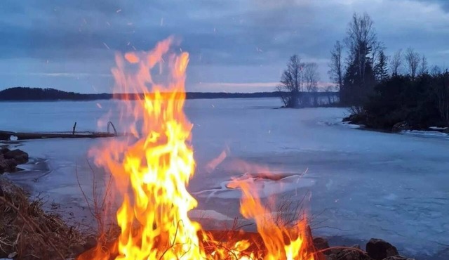 Lakeside Cottage Peacefull Nature & Stunning wiev. Private beach & sauna.