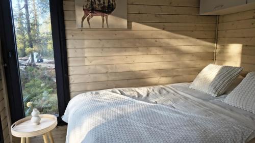 Lapland Landscape Cabin with Nature View, Sauna, Fireplace and Kitchen, Saariselka, Tankavaara, Gold Village