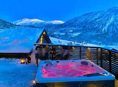Large and luxurious family cabin in Myrkdalen