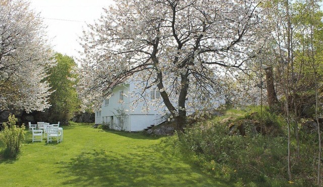 Large house with private dock in Blindleia in Lillesand