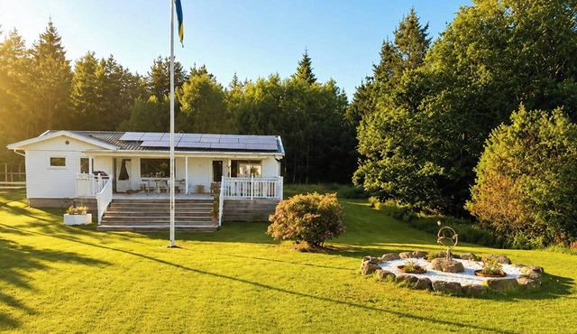 Last house by the forest with outdoor kitchen