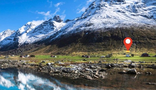 Lofoten Fjord House - Mountain & Seaview in Ramberg