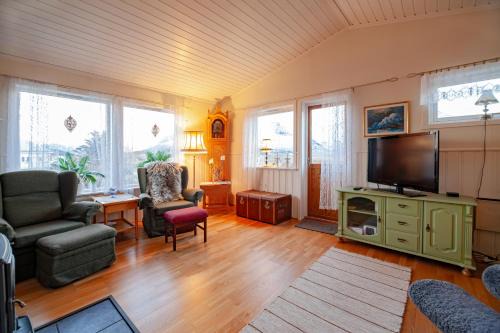 Lofothuset - cozy house in Fredvang in Hovdan