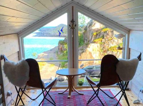 Lofotparadis- beautiful cabin in a unique location in Valberg