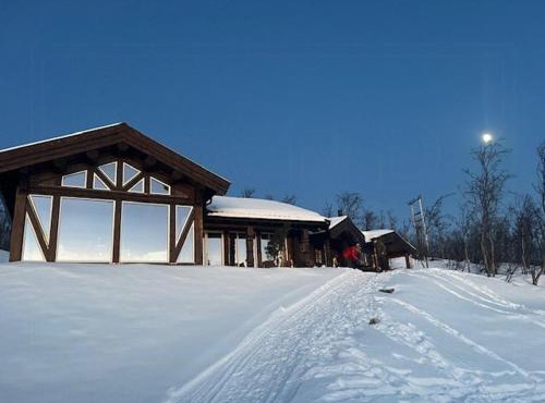 Log Cabin With Panoramic Views Of Hallingskarvet
