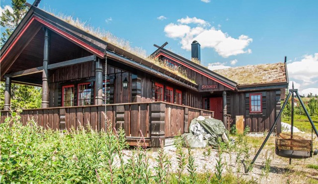 Lovely Home In Østby With House A Mountain View