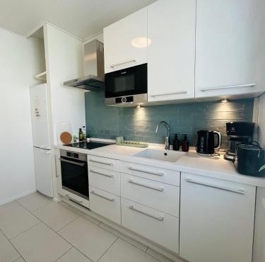 Lovely two-room condo with balcony near bus- and railwaystation