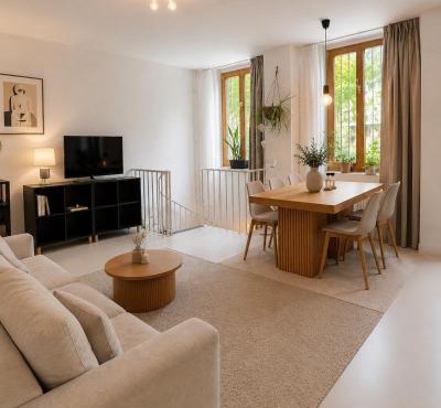 Luxurious 2-story apartment in the heart of Stockholm