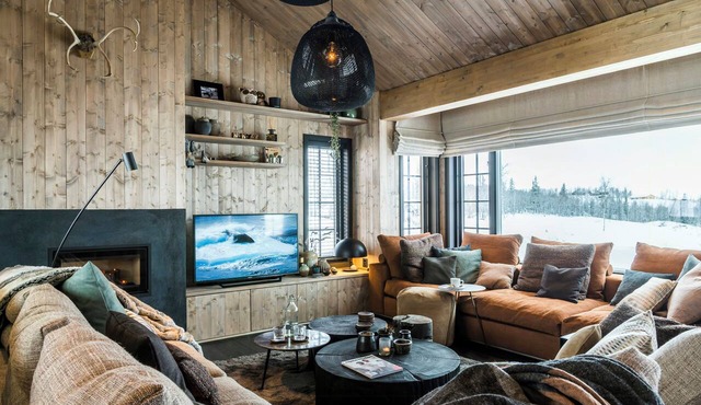 Luxury cabin retreat between Geilo and Hemsedal in Torpo