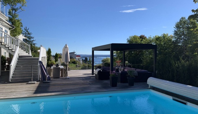 Luxury Family Villa, pool, 15min from Oslo, views and proximity to sea and nature