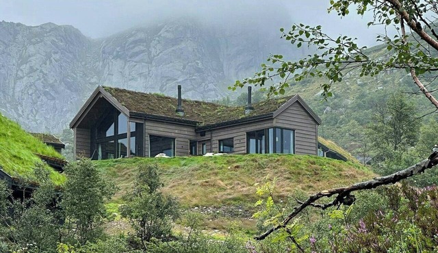Luxury mountain cabin with ski in and out