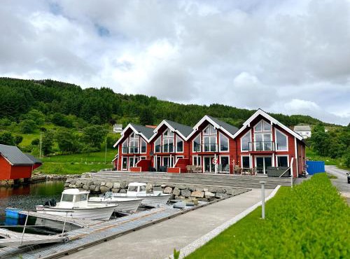 Måløy Fjordbuer moderne og luksuriøse med havutsikt