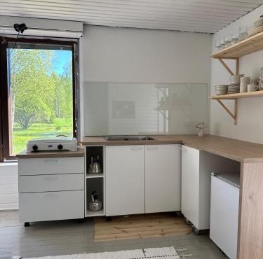 Mökki Pyhäjoen läheisyydessä, aurinkopaneeli järjestelmä in Oulainen