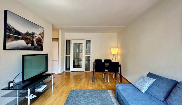 Majorstuen apt. with balcony & bedroom in Oslo