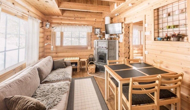Mäntyruka A1 | Cozy 1BR Cabin with Loft & Sauna in Ruka