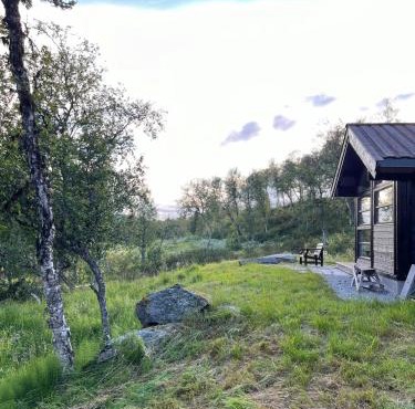 Modern Ål Cabin At The Foot Of Reinskarvet