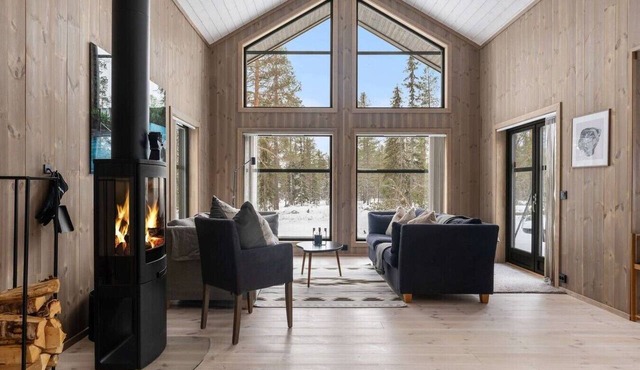 Modern 5-BR Chalet, Sauna, Views Trysil in Trysil
