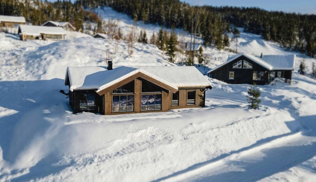 Modern and inviting cabin in Valdres