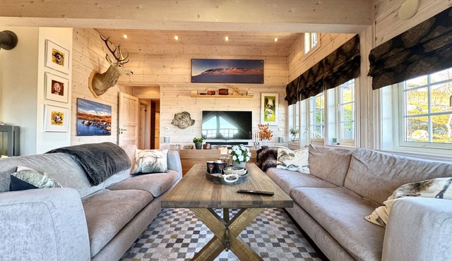 Modern and well-equipped apartment in Kikut, Geilo. Ski in/out.