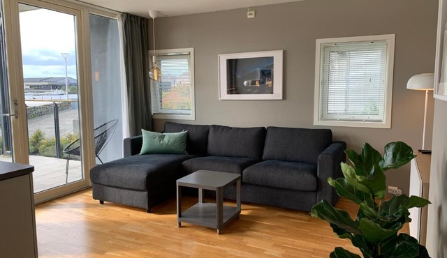Modern apartment in the Harbour of Jørpeland