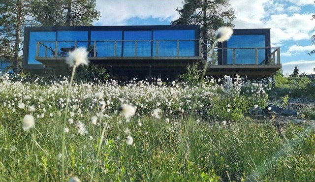 Modern cabin at Blefjell