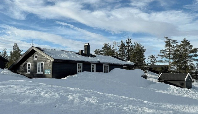 Modern cabin with a great location on Blefjell