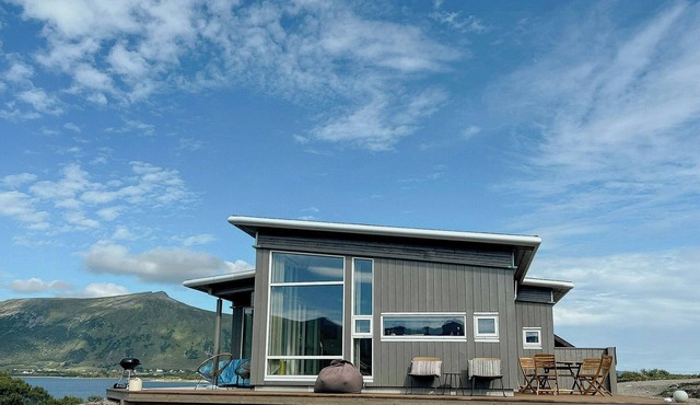 Modern cabin with sea view on Andøya, Vesterålen