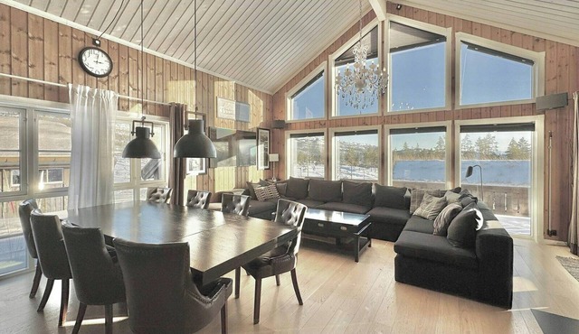 Modern family cabin by the ski lift