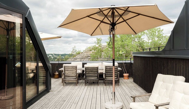 Modern Family Home with Rooftop near Stockholm