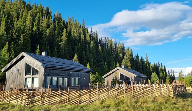 Modern mountain cabin in Tisleidalen, Golsfjellet