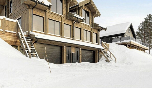 Modern mountain cabin with ski in/out in Rauland