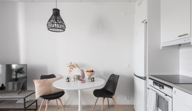 Modern studio by Finnoo metro in Espoo