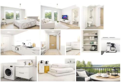 Modern studio next to Finnoo metro - Tuohi BossHomes in Espoo