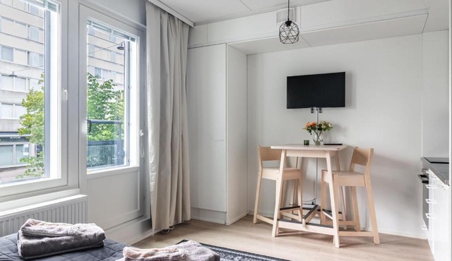 Modern Studios next to Railway Station in Lahti