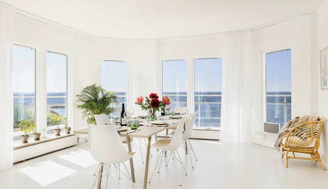 Modern villa with sea views in picturesque Mölle