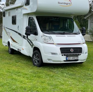 Motorhome in Northern Norway in Bodo