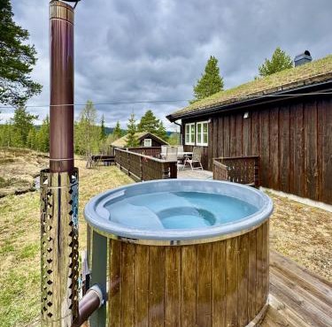 Mountain Cabin Nesfjellet Sauna, Hot Tub & Skiing