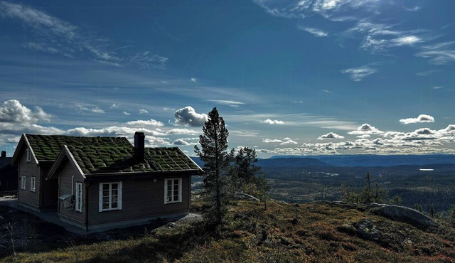 Mountain cabin with panoramic views in Valdres