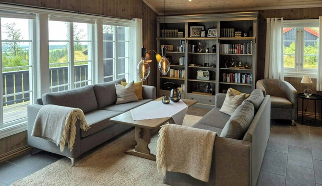 Mountain gem with ski in and out at Golsfjellet