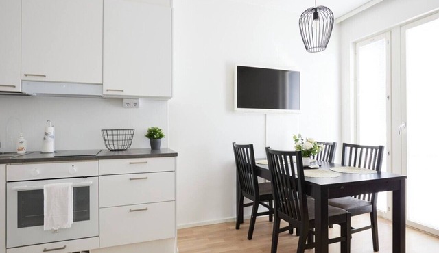 New apartment w/WiFi & car park