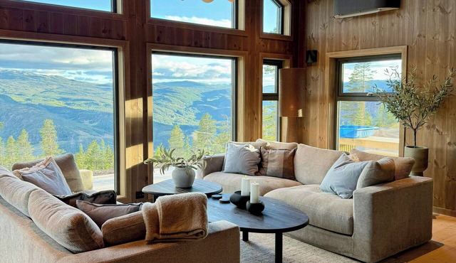 New cabin in Turufjell with panoramic view