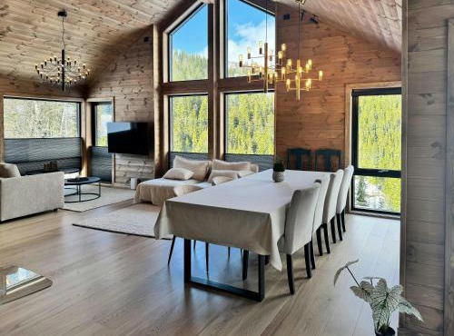 New Family Cabin Near Ski Lifts In Sirdal