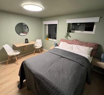 New studio apartment in Tromsø, with free parking