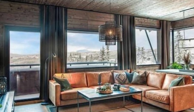New stylish apartment in Hafjell ski in/out & fast Wifi