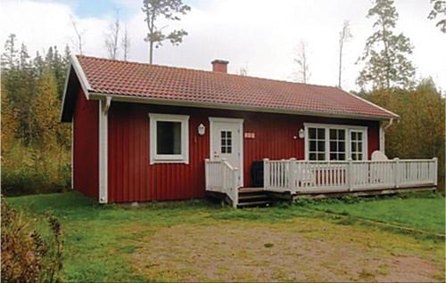 Nice Home In Eksjö With House Sea View