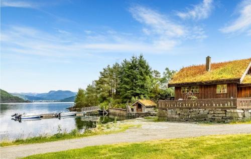 Nice Home In Etne With Sauna
