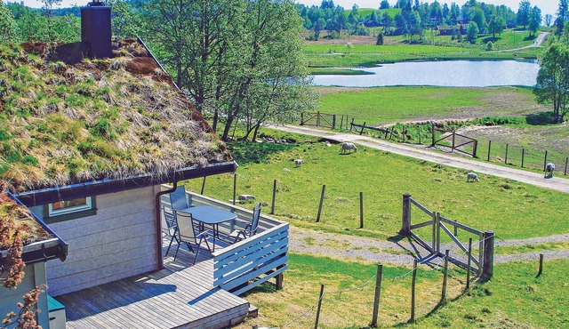 Nice home in øystese with sauna